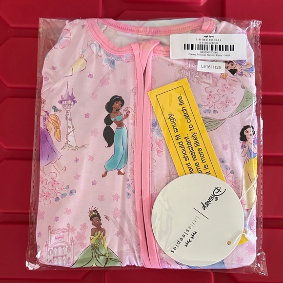 🌲Little Sleepies Disney Princess Garden Zippy - Picture 2 of 2